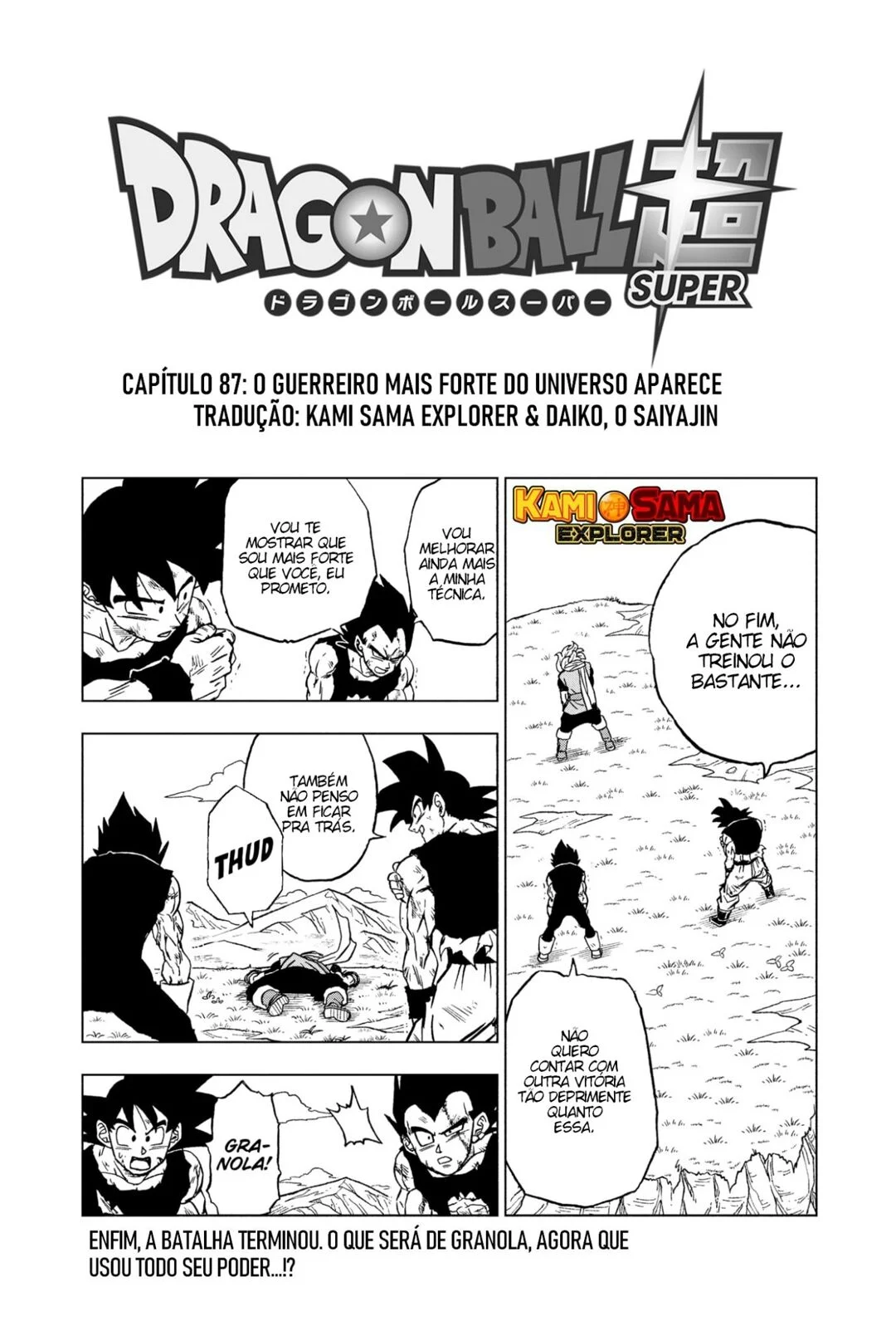 Dragon Ball Super-Chapter 87